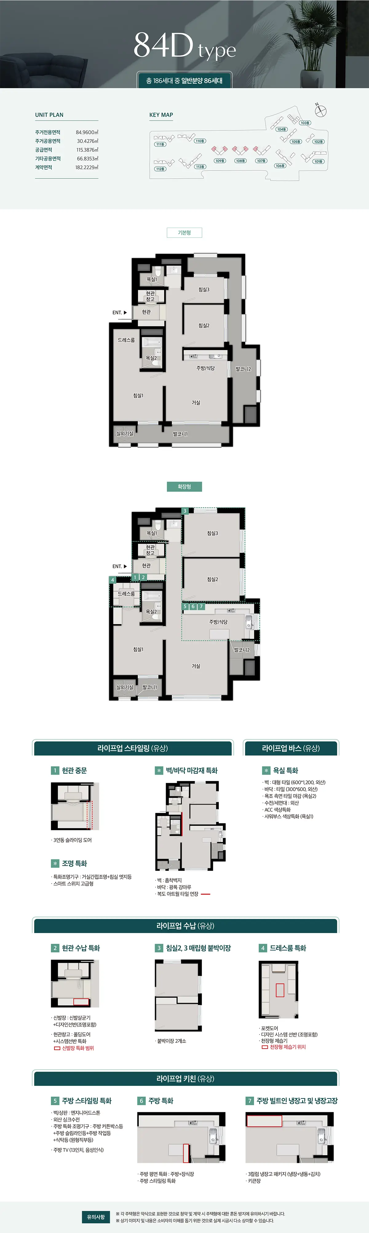 84D타입 내부구조